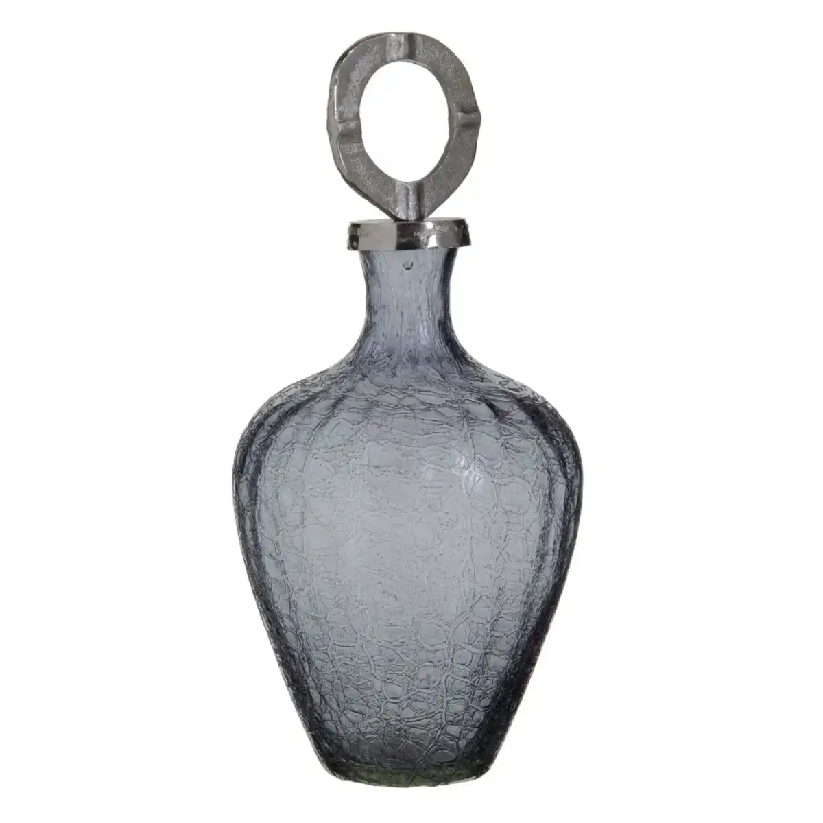 Vase cristal gris me tal argente 20 x 20 x 30 cm_1726. DIAYTAR COTE D'IVOIRE - L'Art du Shopping Distinctif. Naviguez à travers notre gamme soigneusement sélectionnée et choisissez des produits qui définissent votre mode de vie.
