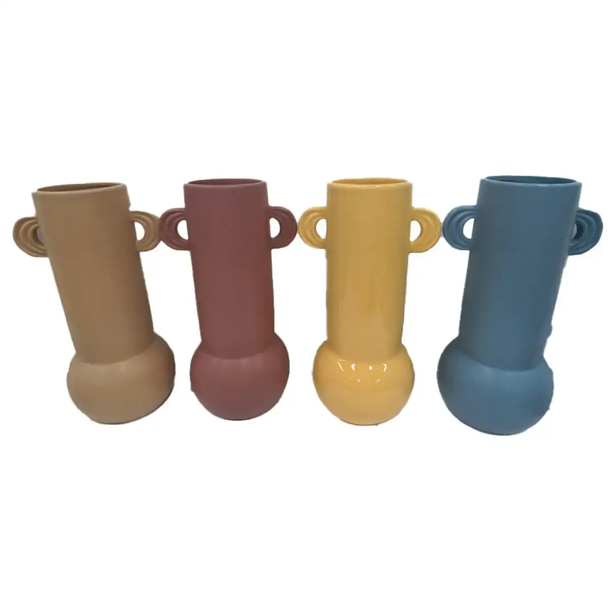 Vase dkd home decor 16 x 14 x 28 cm beige bleu terre cuite dolomite moutarde 4 pie ces_9225. DIAYTAR COTE D'IVOIRE - Votre Univers Shopping Éclectique. Explorez nos offres variées et découvrez des articles qui embrassent la diversité et la polyvalence de vos besoins.