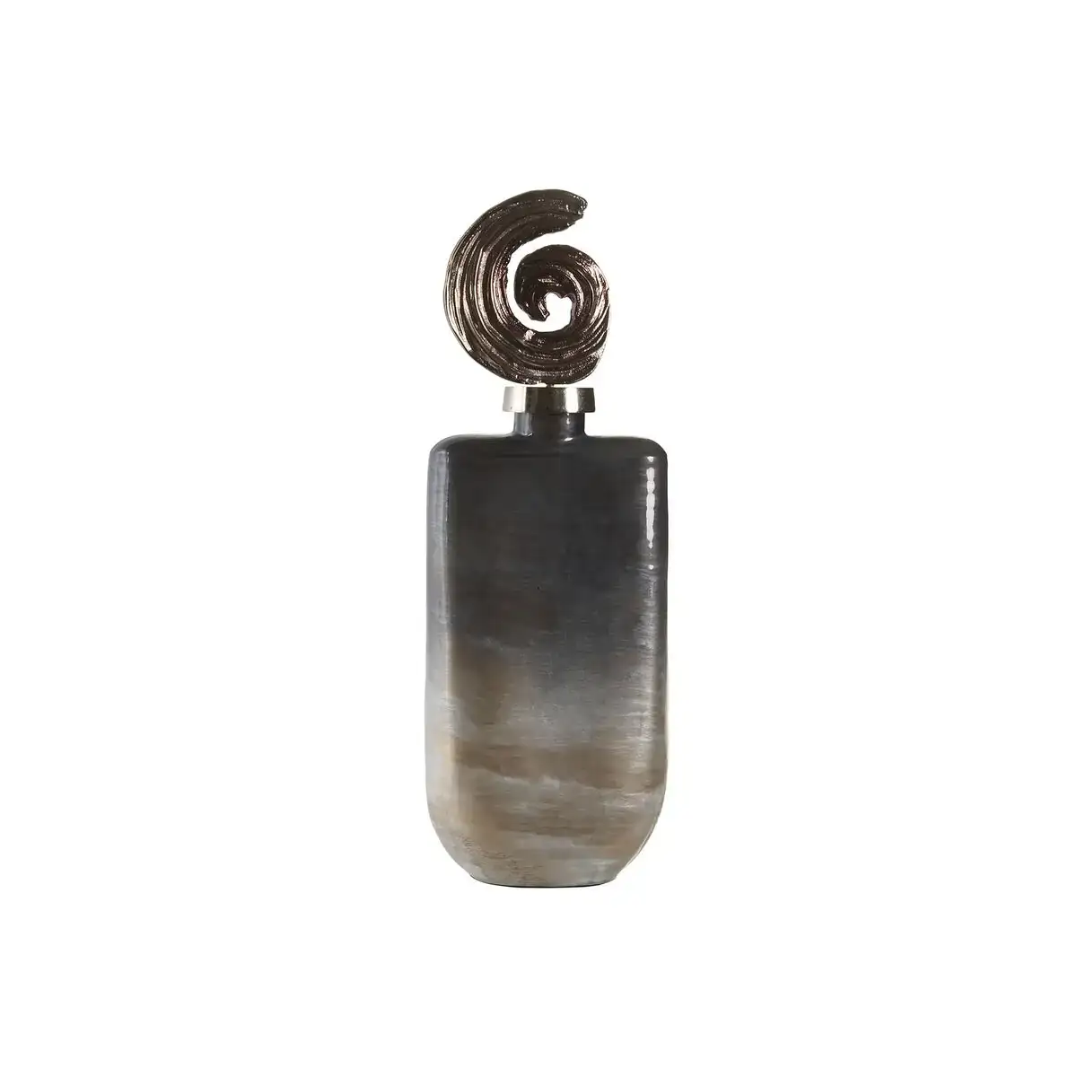 Vase dkd home decor 17 x 9 x 47 cm cristal aluminium multicolore moderne_2792. DIAYTAR COTE D'IVOIRE - Où l'Élégance se Mêle à l'Authenticité. Naviguez à travers notre boutique en ligne et choisissez des produits qui incarnent le style et la tradition du Côte d'Ivoire.