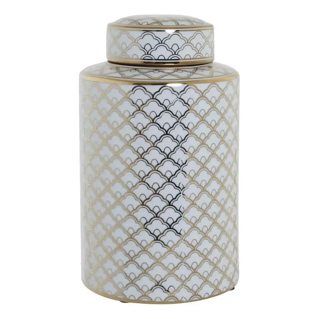 Vase dkd home decor 18 x 18 x 30 5 cm porcelaine blanc dore_4156. DIAYTAR COTE D'IVOIRE - Votre Plateforme Shopping, Votre Choix Éclairé. Explorez nos offres et choisissez des articles de qualité qui reflètent votre style et vos valeurs.