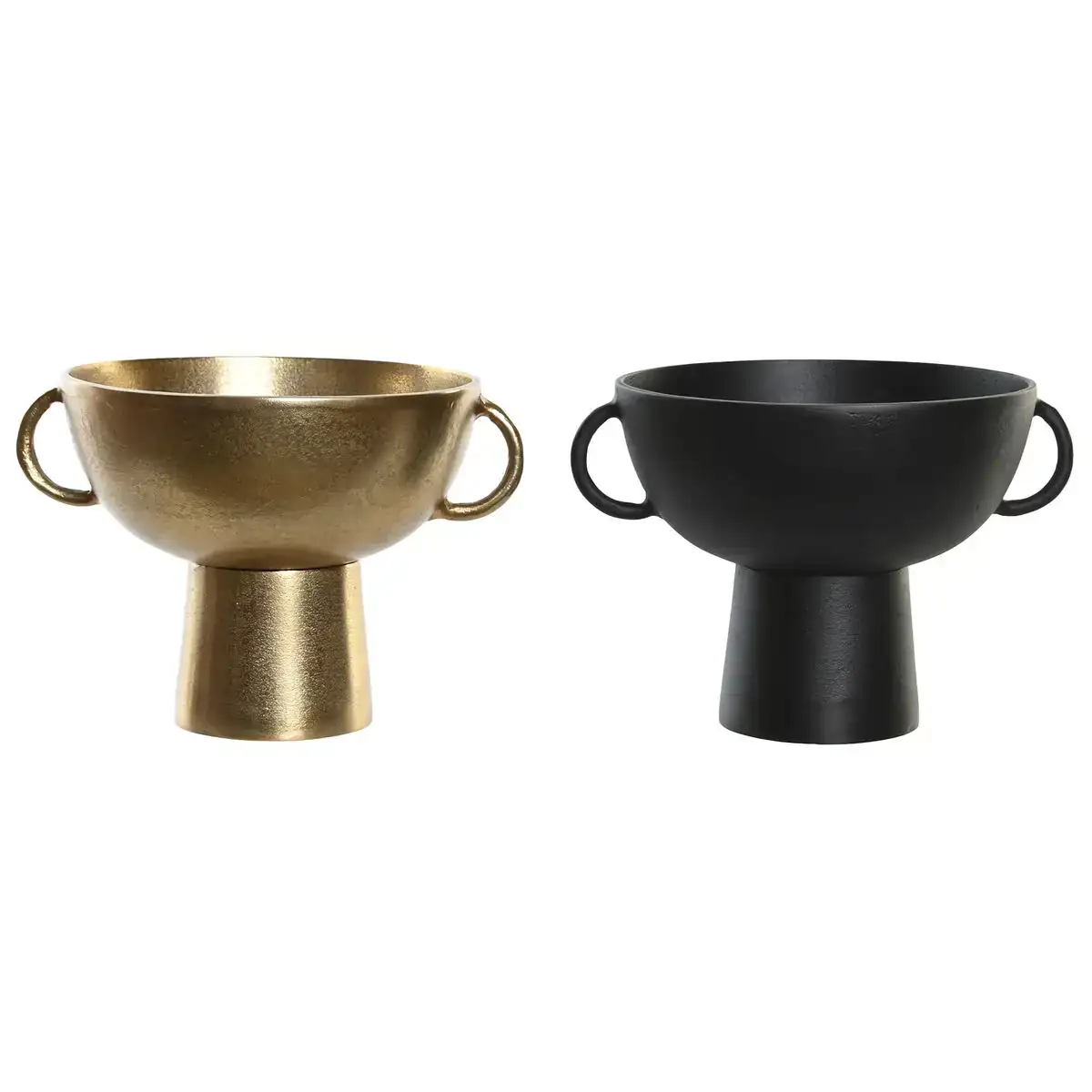 Vase dkd home decor 30 x 24 x 20 cm noir dore aluminium moderne 2 unite s_3240. DIAYTAR COTE D'IVOIRE - Votre Plaisir Shopping à Portée de Clic. Explorez notre boutique en ligne et trouvez des produits qui ajoutent une touche de bonheur à votre vie quotidienne.