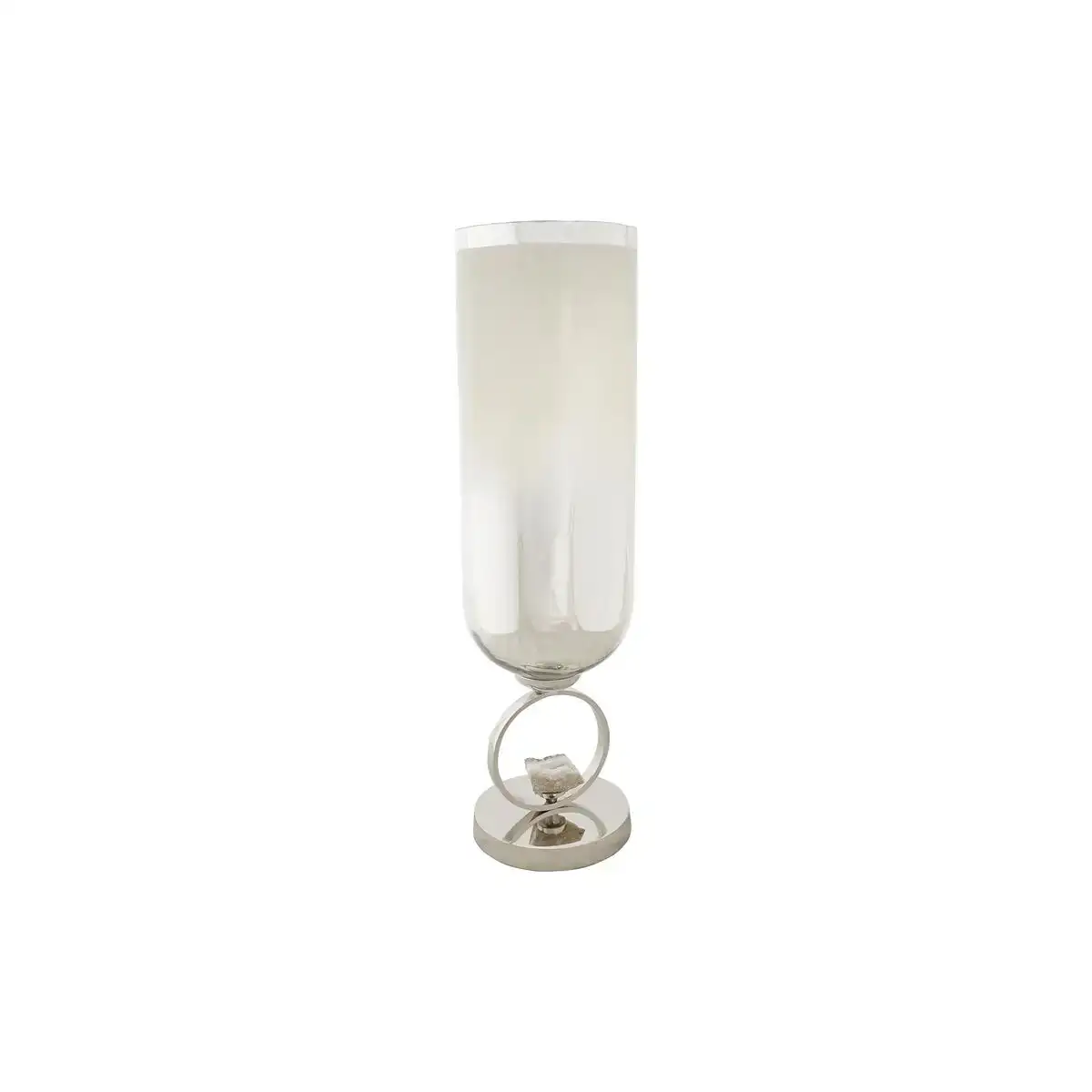 Vase dkd home decor champagne cristal aluminium 15 x 15 x 56 cm_2184. DIAYTAR COTE D'IVOIRE - Où Choisir Devient une Expérience Personnalisée. Explorez notre boutique en ligne pour découvrir des produits qui s'adaptent à votre style et à votre essence.
