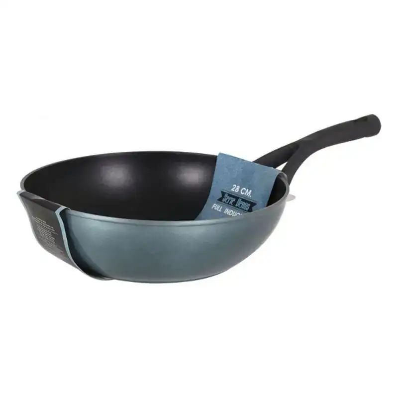 Wok pan quttin venus ø 28 cm aluminium trempe_7231. DIAYTAR COTE D'IVOIRE - Votre Destination Shopping Éthique. Parcourez notre gamme et choisissez des articles qui respectent l'environnement et les communautés locales.