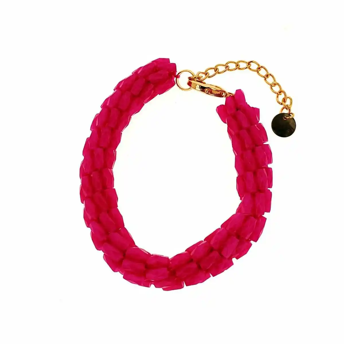 Bracelet femme lola casademunt dore fuchsia_6746. Bienvenue chez DIAYTAR COTE D'IVOIRE - Où Chaque Article Est une Découverte. Naviguez à travers nos offres et laissez-vous surprendre par des trésors cachés qui enrichiront votre vie.