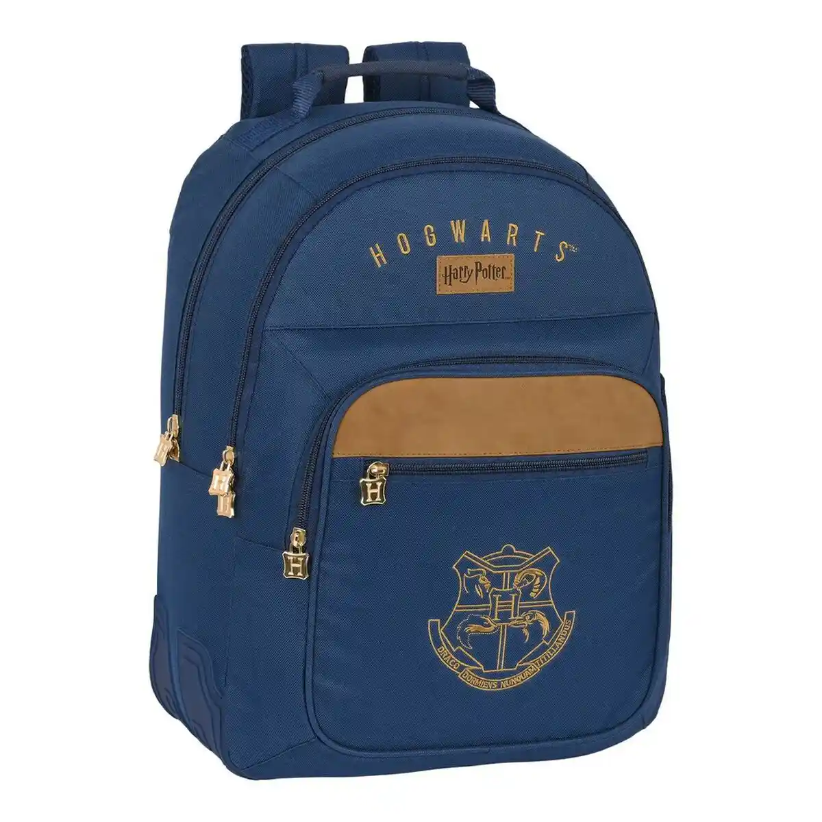 Cartable Harry Potter Magical Marron Bleu Marine (32 x 42 x 15 cm). SUPERDISCOUNT FRANCE