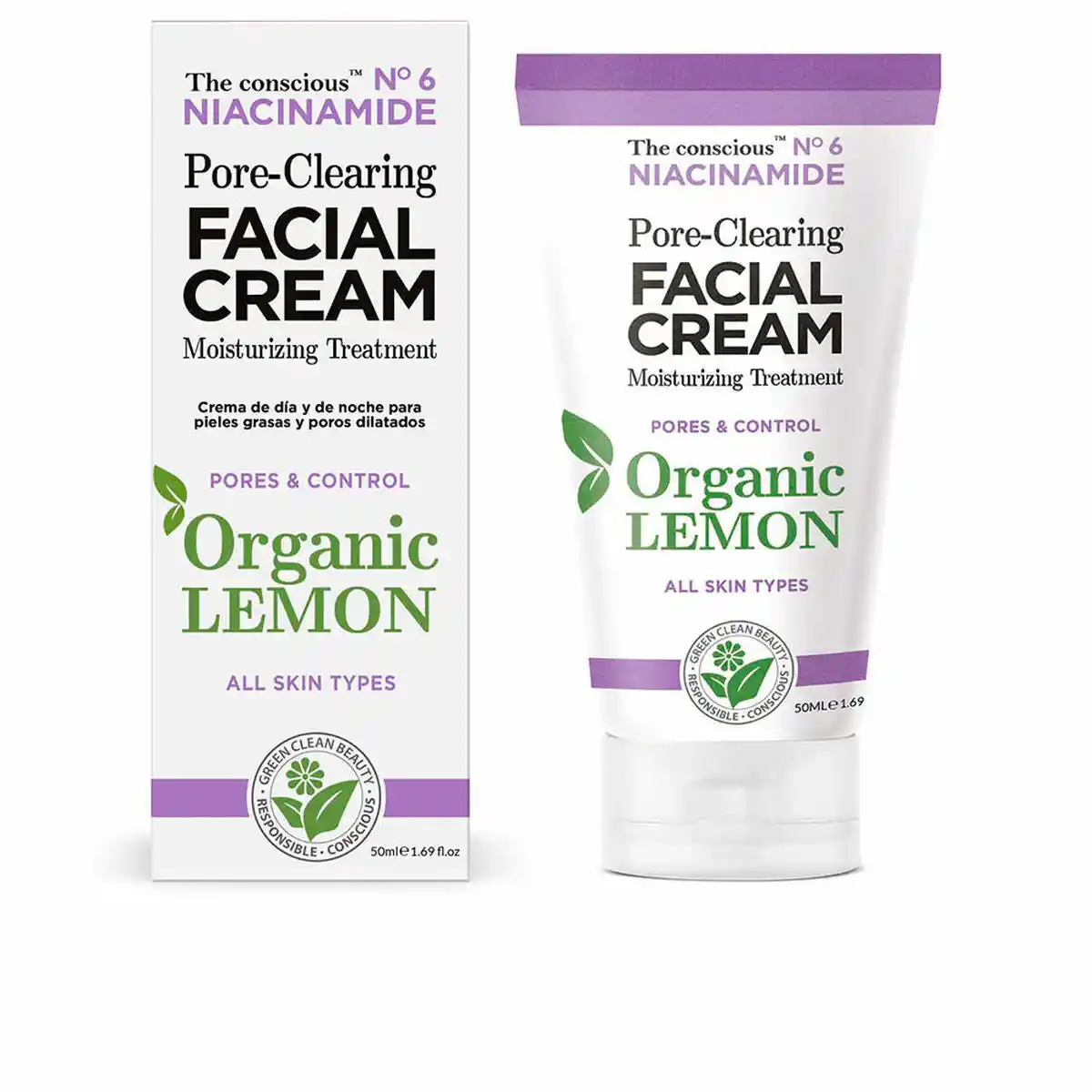 Creme nettoyante the conscious niacinamide citron 50 ml _3970. Entrez dans l'Univers de DIAYTAR COTE D'IVOIRE - Où l'Innovation Rencontre la Tradition. Explorez notre sélection de produits modernes et traditionnels qui incarnent l'esprit dynamique du Côte d'Ivoire.