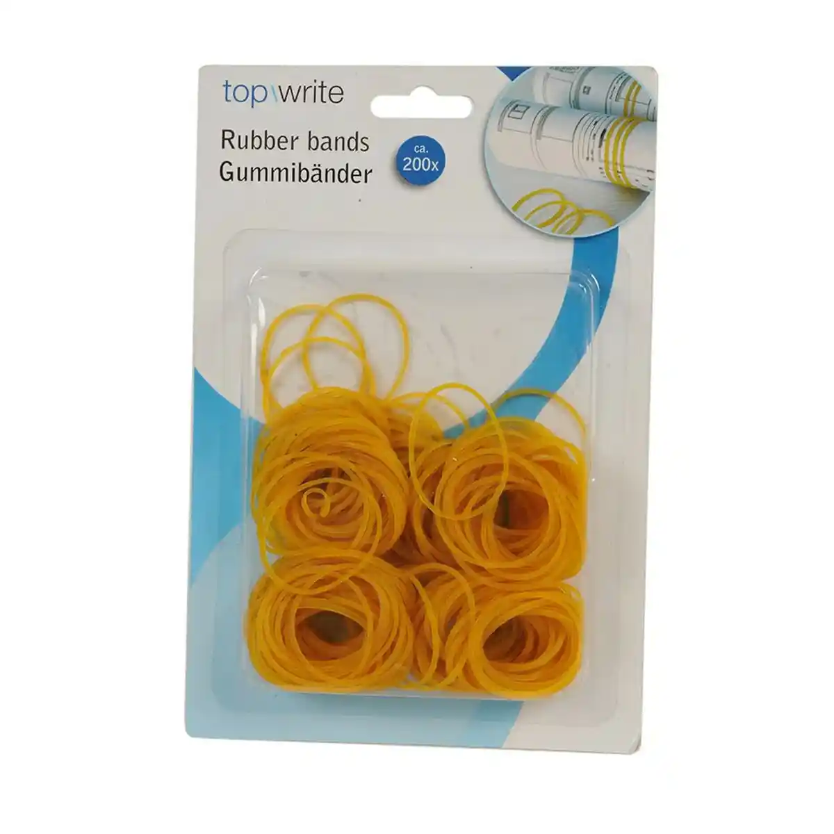 Élastiques en caoutchouc 200 unités. SUPERDISCOUNT FRANCE