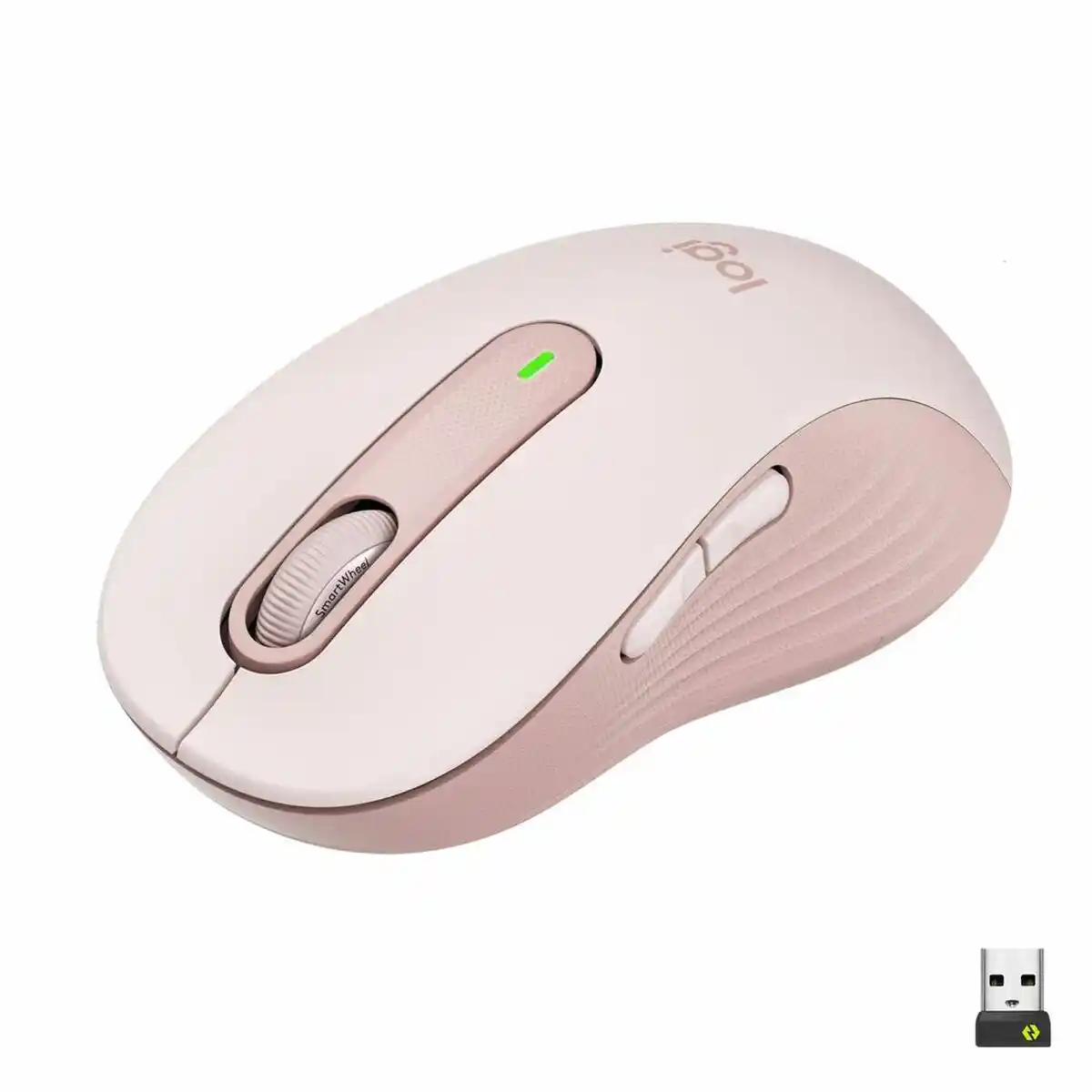 Souris sans fil Logitech M650 L Rose Sans fil. SUPERDISCOUNT FRANCE