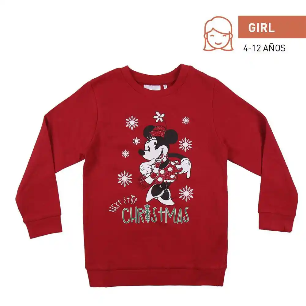 Sweat Enfant sans Capuche Mickey Mouse Rouge. SUPERDISCOUNT FRANCE