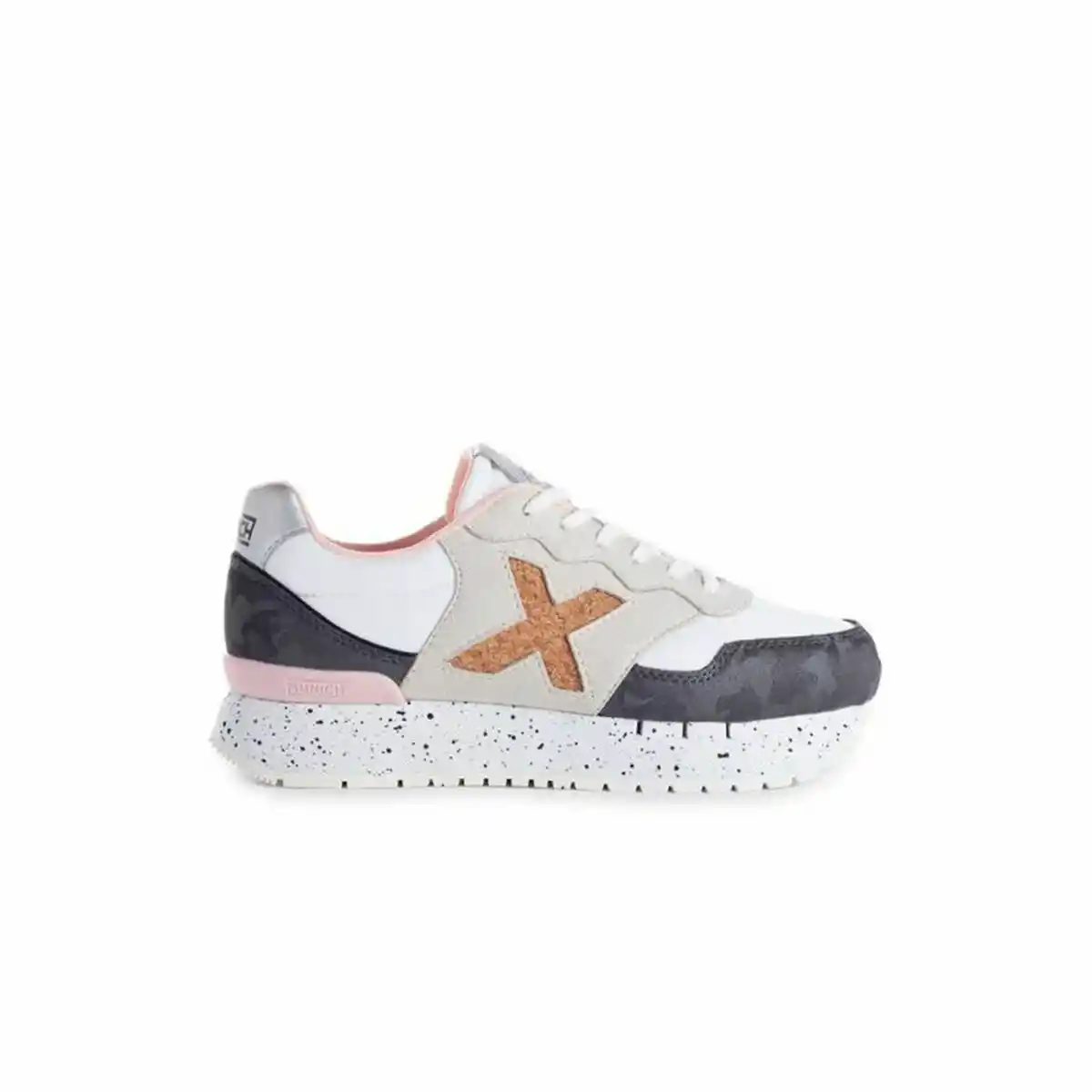 Baskets casual femme Munich Dash Sky 03 Blanc. SUPERDISCOUNT FRANCE