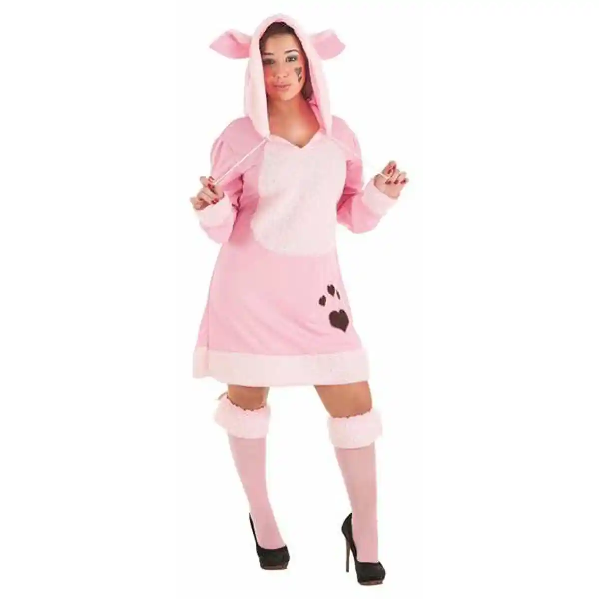 Déguisement pour Adultes Rose Taille M Petit Cochon. SUPERDISCOUNT FRANCE