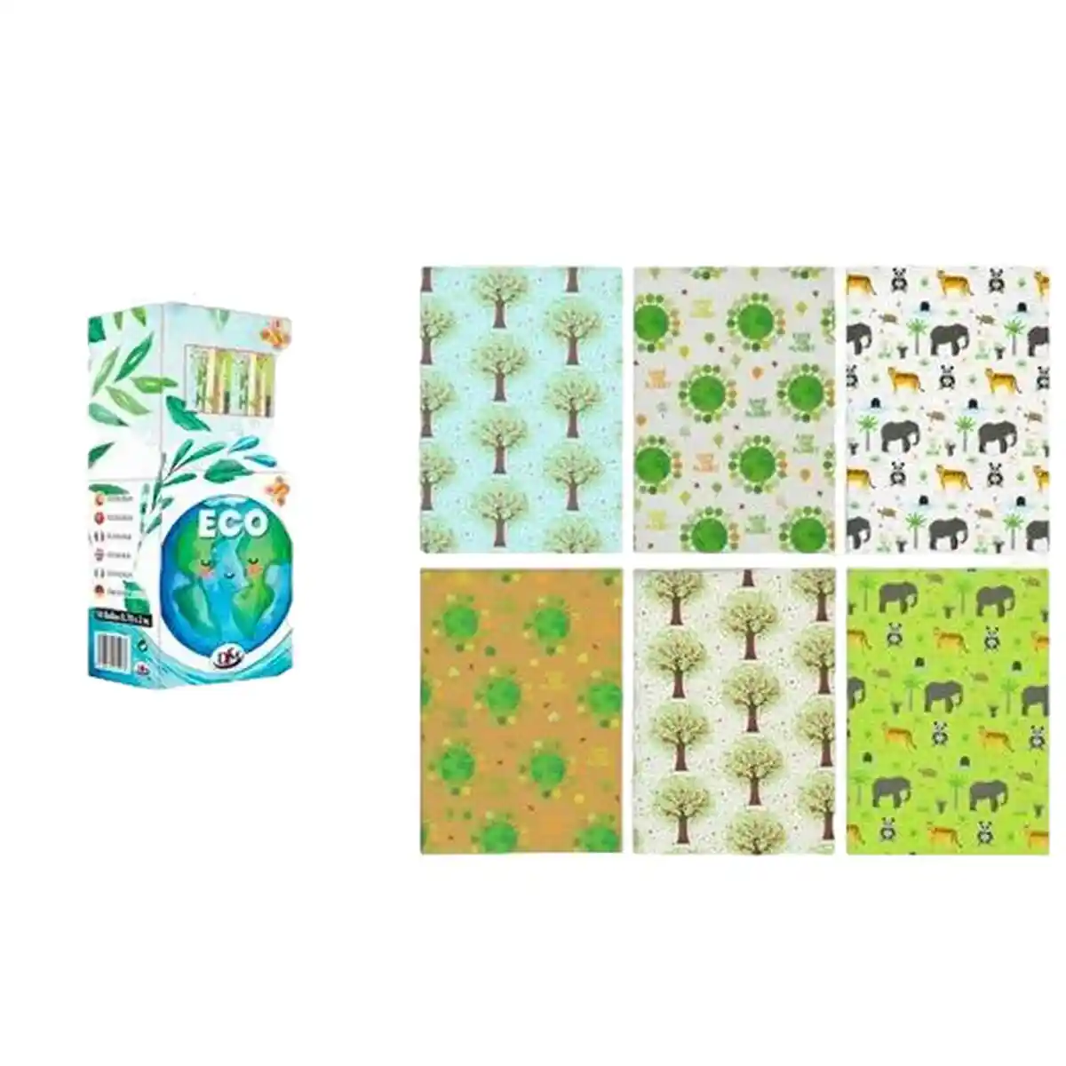 Papier Cadeau DM Eco (50 Unités). SUPERDISCOUNT FRANCE