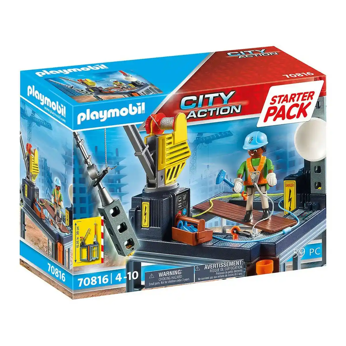 Playset Playmobil 70816A 70816 59 pièces. SUPERDISCOUNT FRANCE