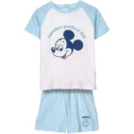 Pyjama Enfant Mickey Mouse Bleu Clair. SUPERDISCOUNT FRANCE