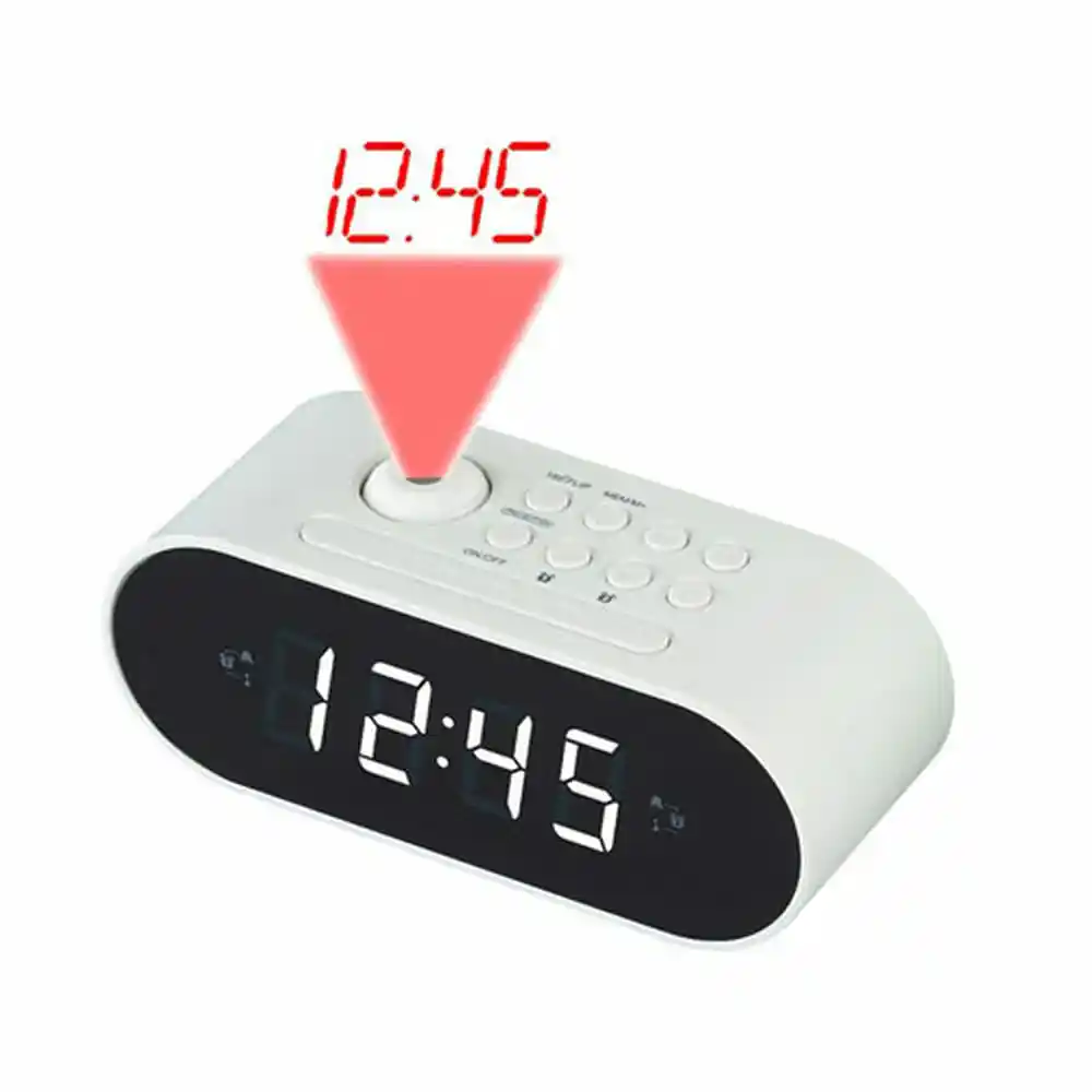 Radio reveil avec projecteur lcd denver electronics led_3797. DIAYTAR COTE D'IVOIRE - Là où Choisir est une Célébration de l'Artisanat. Explorez notre gamme variée et choisissez des produits qui incarnent la tradition et le talent des artisans du Côte d'Ivoire.