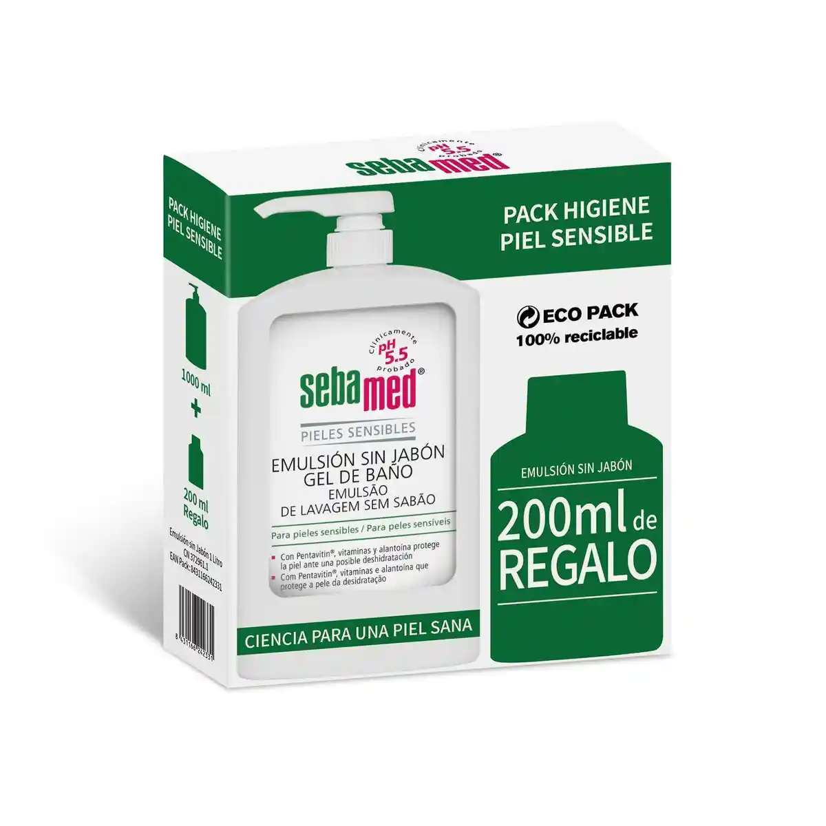 Set d hygiene sebamed diary bath lotion sans savon 2 pcs _2449. Entrez dans l'Univers de DIAYTAR COTE D'IVOIRE - Où Chaque Produit a une Signification. Explorez notre gamme diversifiée et découvrez des articles qui résonnent avec votre vie.