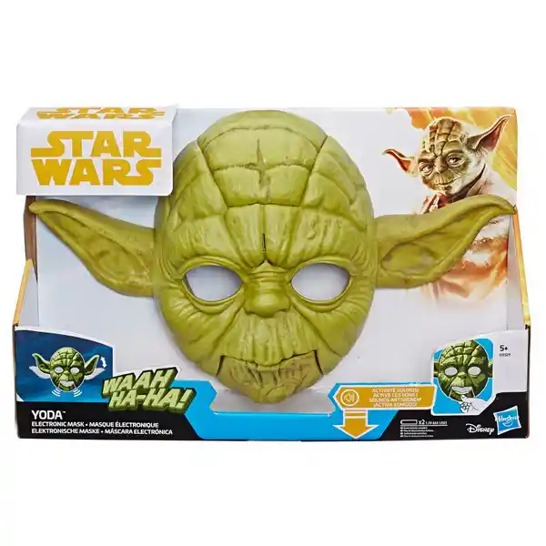 Star wars yoda electronic mask hasbro espagnol _6289. DIAYTAR COTE D'IVOIRE - Votre Escale Shopping incontournable. Explorez notre boutique en ligne et dénichez des trésors qui reflètent la richesse culturelle et la modernité du Côte d'Ivoire.