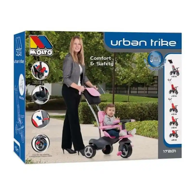 Tricycle Urban Trike Moltó (98 cm). SUPERDISCOUNT FRANCE