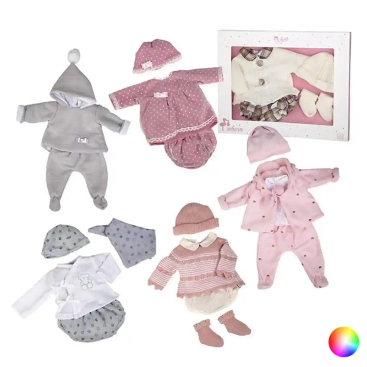 Vêtements de poupée Arias Reborn (45 cm). SUPERDISCOUNT FRANCE