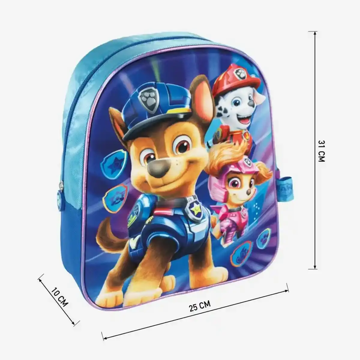 Cartable La Pat' Patrouille Bleu (25 x 31 x 1 cm). SUPERDISCOUNT FRANCE