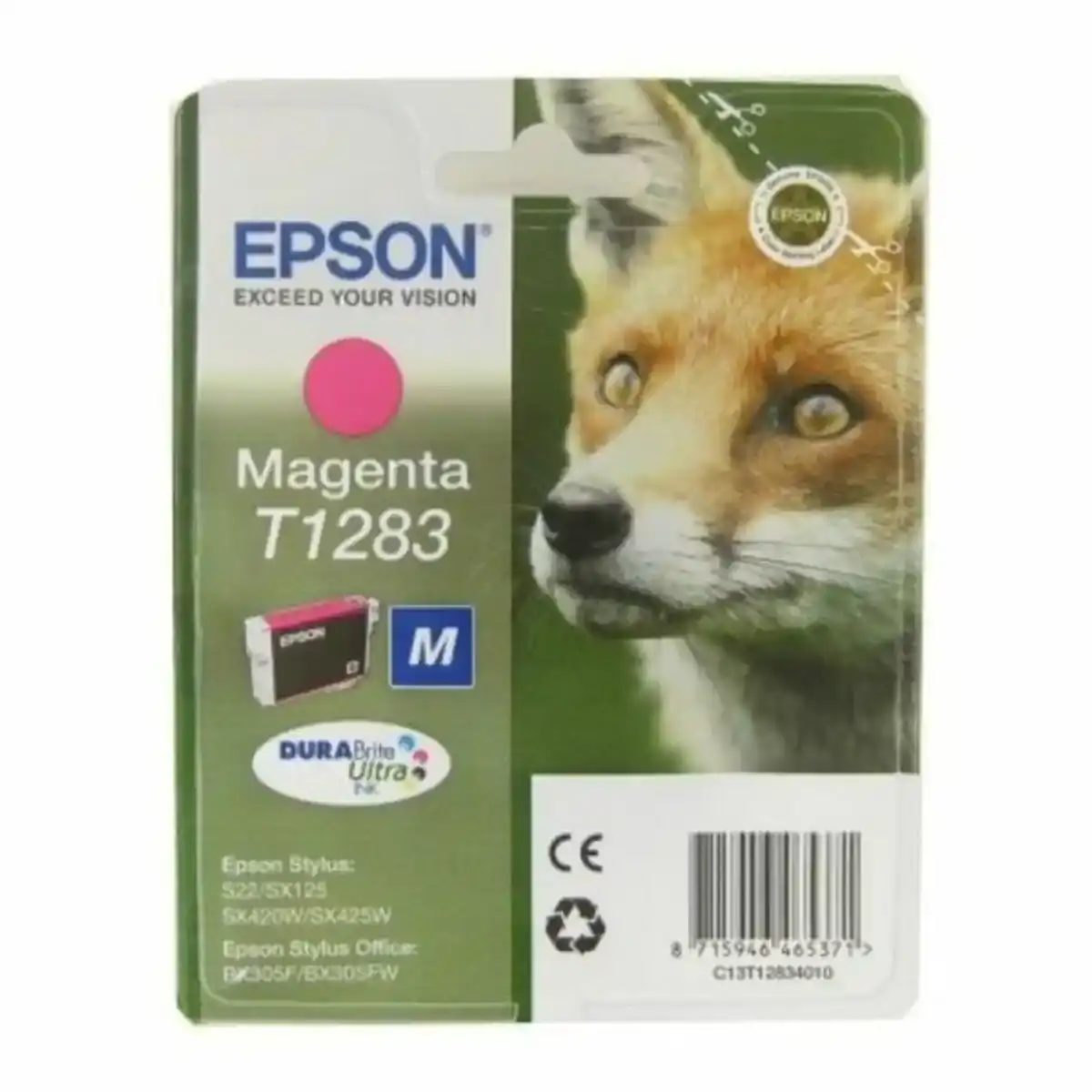 Cartouche d'encre d'origine Epson T1283 Magenta. SUPERDISCOUNT FRANCE
