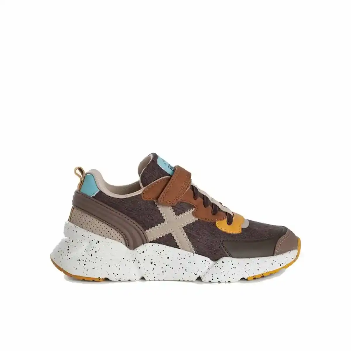 Chaussures de sport pour enfants Munich Mini Pista 53 Marron clair. SUPERDISCOUNT FRANCE