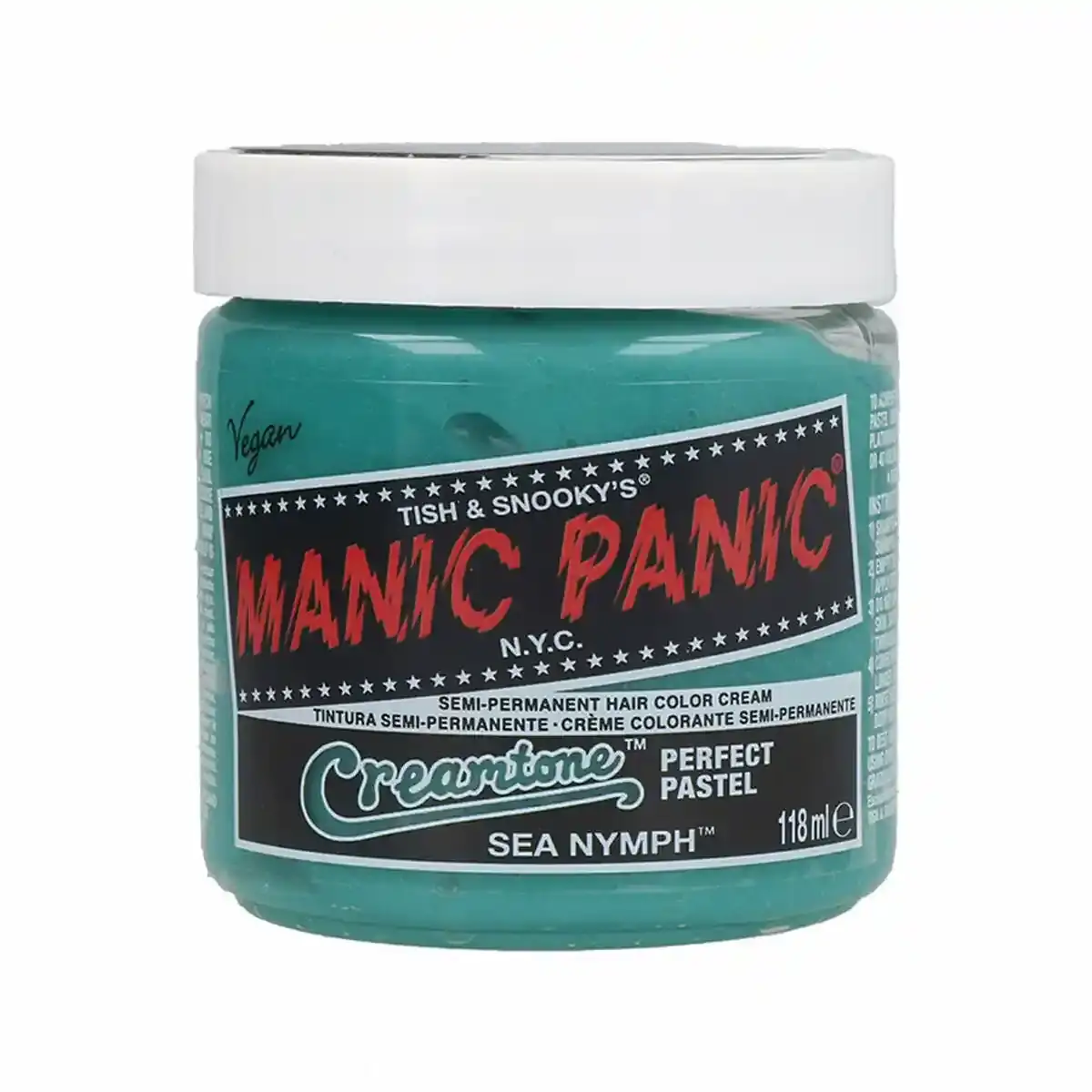 Colorant semi permanent manic panic zj hcr11057 sea nymph 118 ml _5588. DIAYTAR COTE D'IVOIRE - Où Choisir est un Acte de Création. Naviguez à travers notre plateforme et choisissez des produits qui complètent votre histoire personnelle.