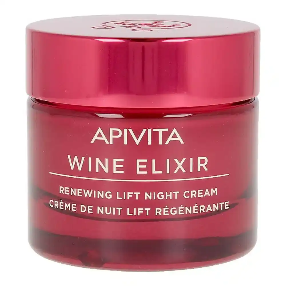 Creme nuit anti age vin elixir apivita 50 ml _3157. DIAYTAR COTE D'IVOIRE - Où Choisir est un Voyage Cultuel. Explorez notre boutique en ligne et découvrez des produits qui célèbrent la richesse et la diversité culturelle du Côte d'Ivoire.