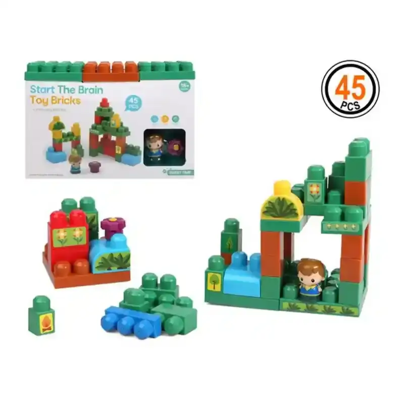 Jeu de blocs de construction Start the Brain 114645 (45 pcs). SUPERDISCOUNT FRANCE