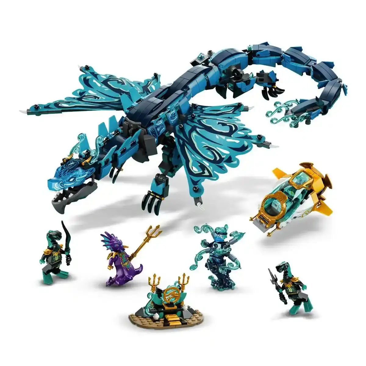 Jeu de construction Lego Ninjago Le Dragon d'Eau 71754. SUPERDISCOUNT FRANCE