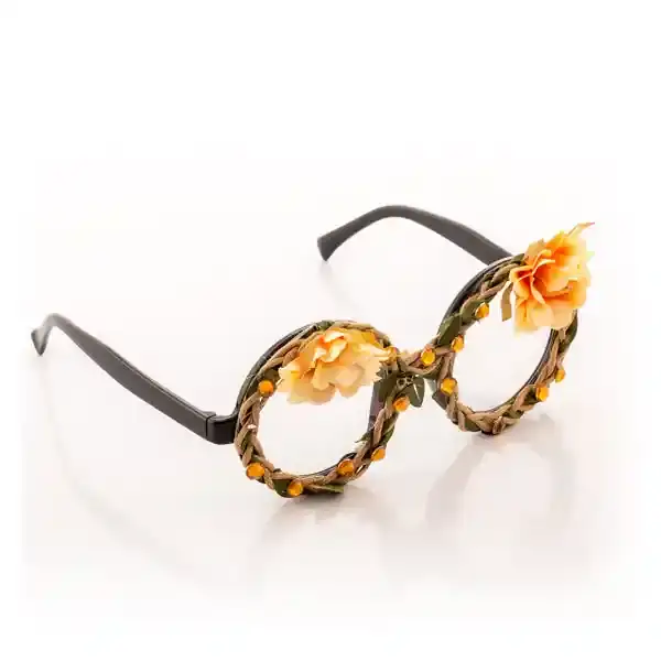 Lunettes Fashion Party avec Fleurs et Diamants. SUPERDISCOUNT FRANCE
