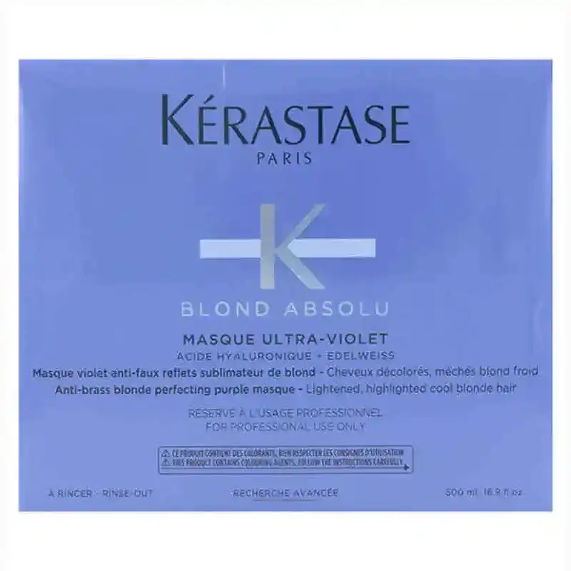 Masque capillaire blond absolu ultra violet kerastase 500 ml _6945. DIAYTAR COTE D'IVOIRE - Là où Chaque Produit Est une Trouvaille. Parcourez notre catalogue diversifié et découvrez des articles qui enrichiront votre quotidien, du pratique à l'insolite.