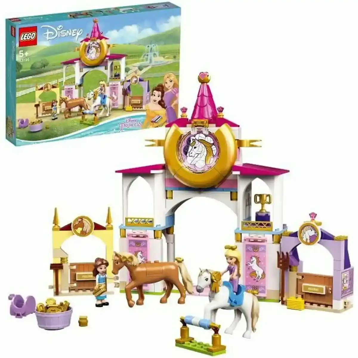 Playset Lego 43195 Les écuries royales de Belle et Raiponce. SUPERDISCOUNT FRANCE