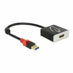 Adaptateur USB 3.0 vers HDMI DELOCK 62736 20 cm. SUPERDISCOUNT FRANCE