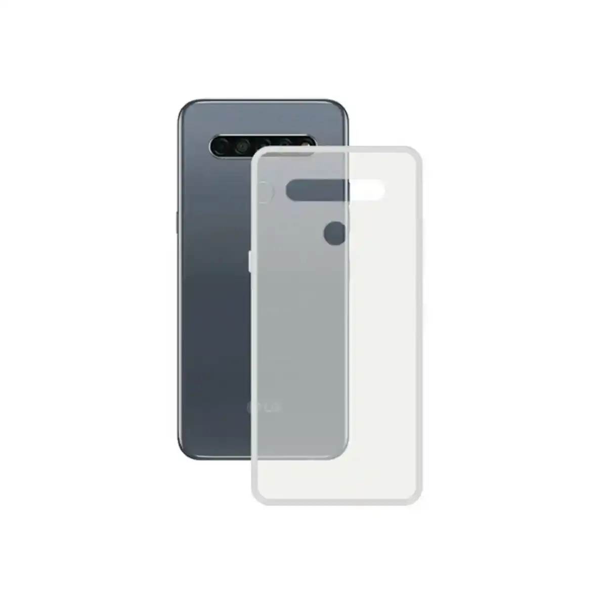 Coque mobile LG K61 Contact TPU Transparent. SUPERDISCOUNT FRANCE