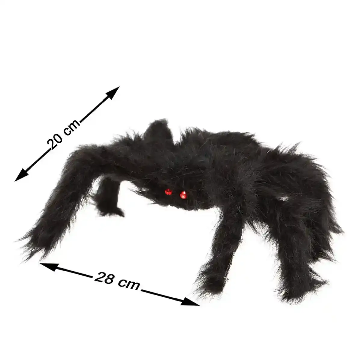 Decorations d halloween araignee 20 x 28 cm noir_2484. DIAYTAR COTE D'IVOIRE - Où Choisir Devient une Découverte. Explorez notre boutique en ligne et trouvez des articles qui vous surprennent et vous ravissent à chaque clic.