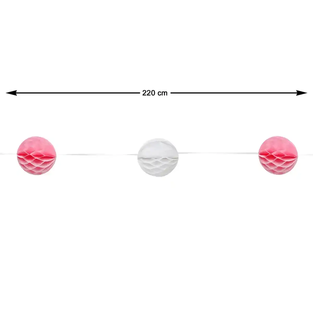 Guirlande 220 cm decoration rose_8188. DIAYTAR COTE D'IVOIRE - L'Art de Vivre en Couleurs et en Styles. Parcourez notre sélection et trouvez des articles qui reflètent votre personnalité et votre goût pour la vie.