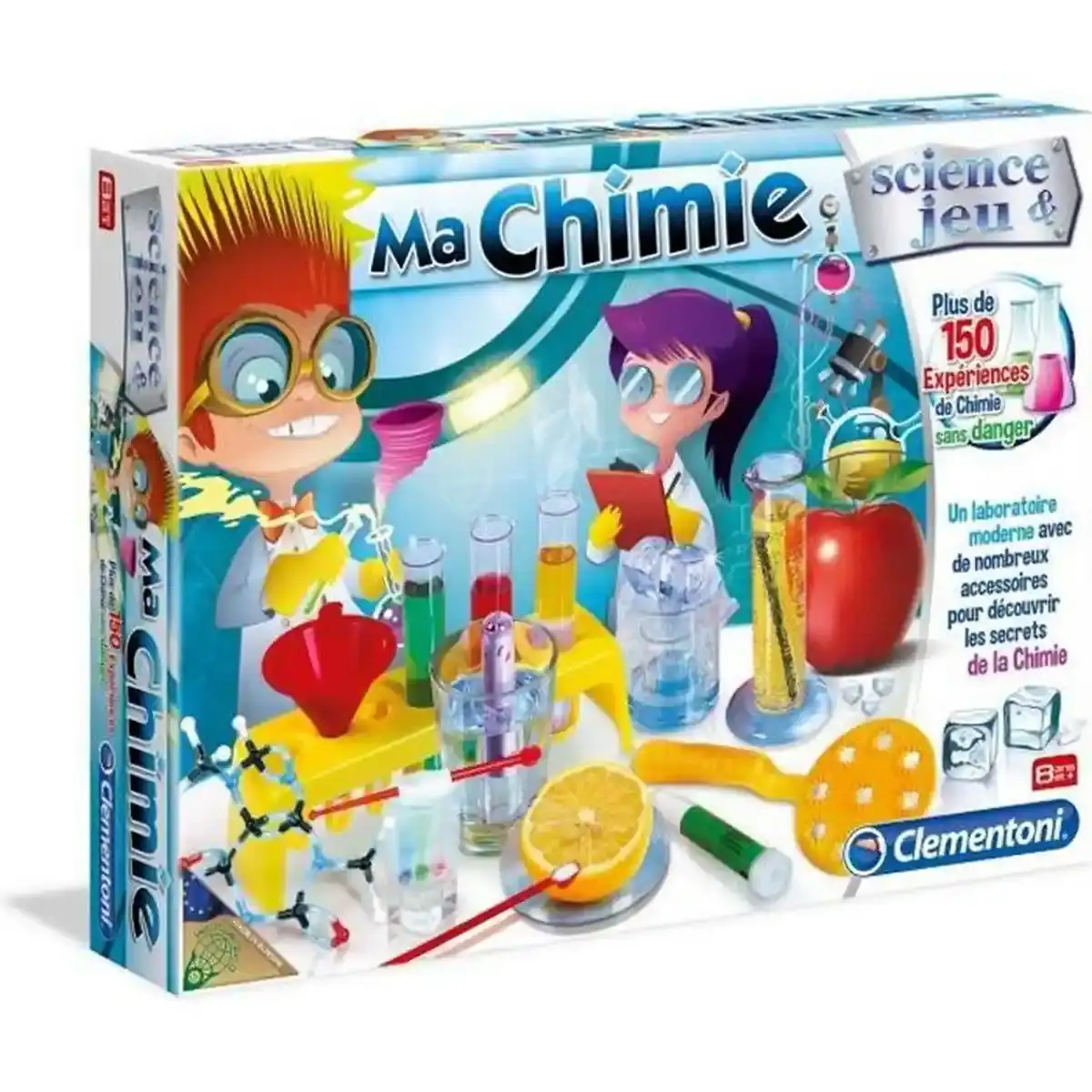 Jeu scientifique Clementoni My Chemistry (FR). SUPERDISCOUNT FRANCE