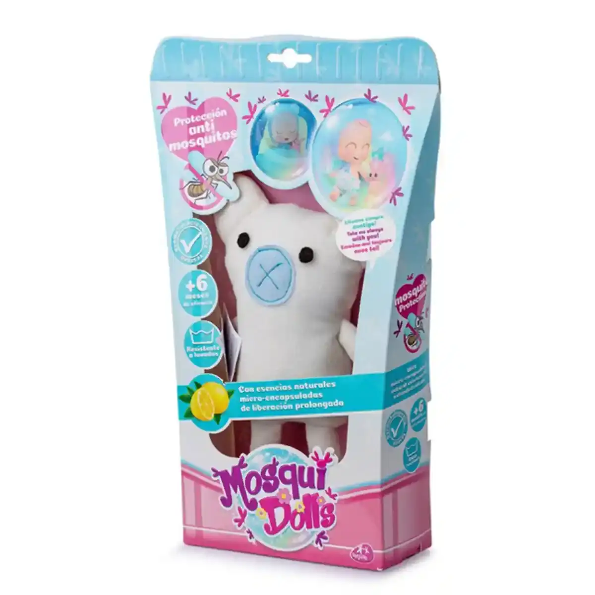 Peluche mosquidolls berjuan blanc 24 cm _8783. DIAYTAR COTE D'IVOIRE - Où Choisir est un Plaisir Responsable. Explorez notre boutique en ligne et adoptez des produits qui reflètent notre engagement envers la durabilité.