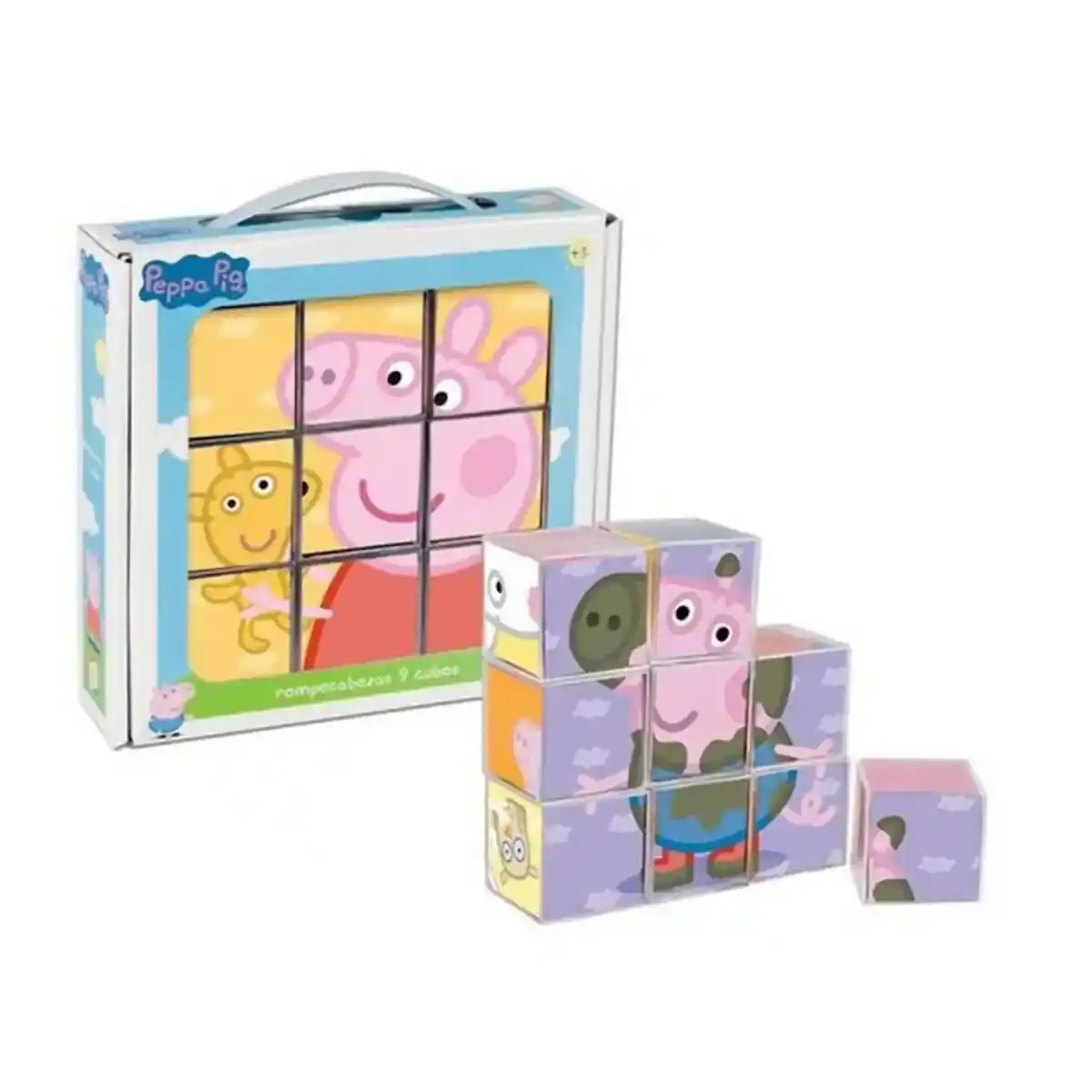 Puzzle Cefatoys Peppa Pig (9 pcs). SUPERDISCOUNT FRANCE