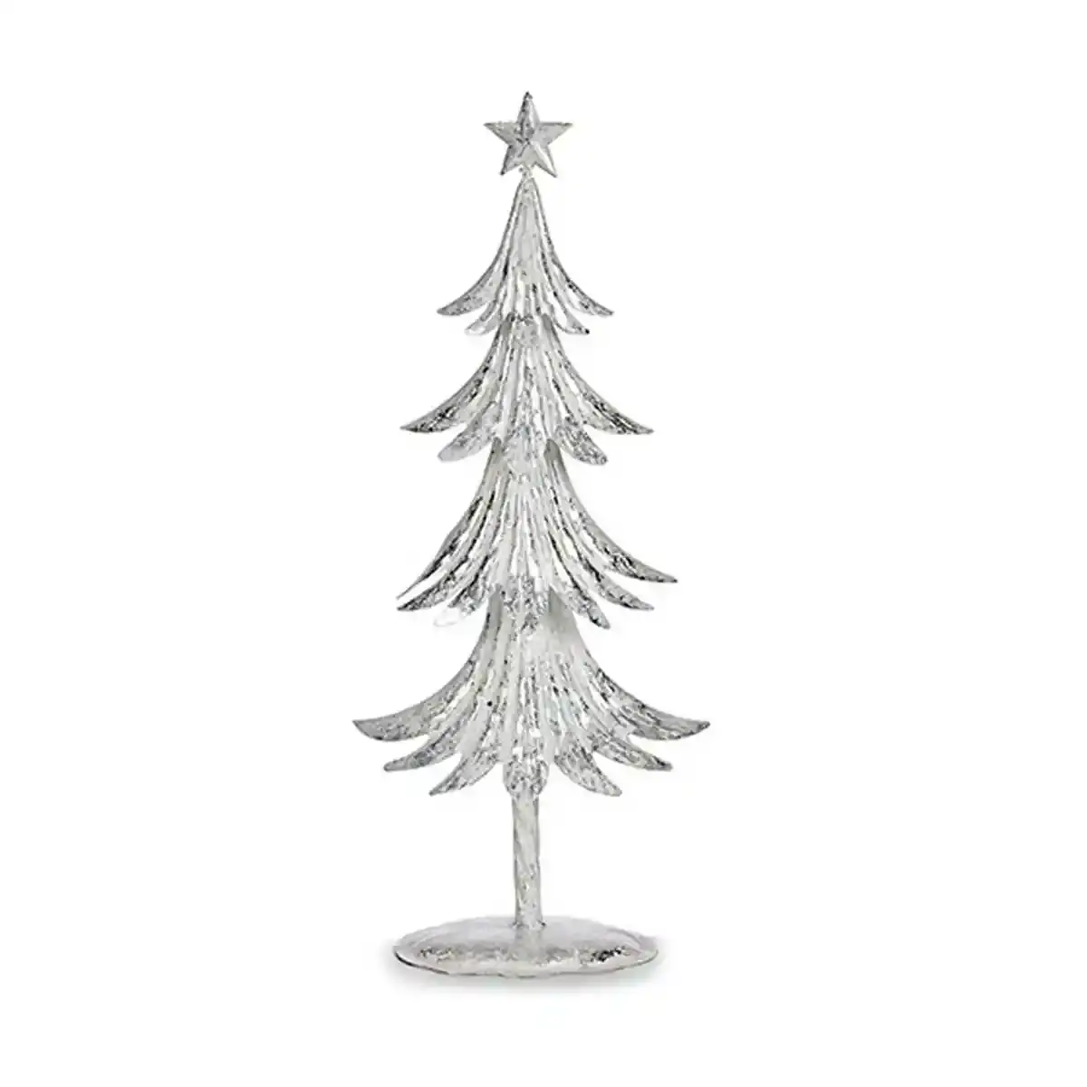 Sapin de noel metal blanc 17 x 40 x 8 5 cm _3211. DIAYTAR COTE D'IVOIRE - Où l'Élégance se Mêle à l'Authenticité. Naviguez à travers notre boutique en ligne et choisissez des produits qui incarnent le style et la tradition du Côte d'Ivoire.