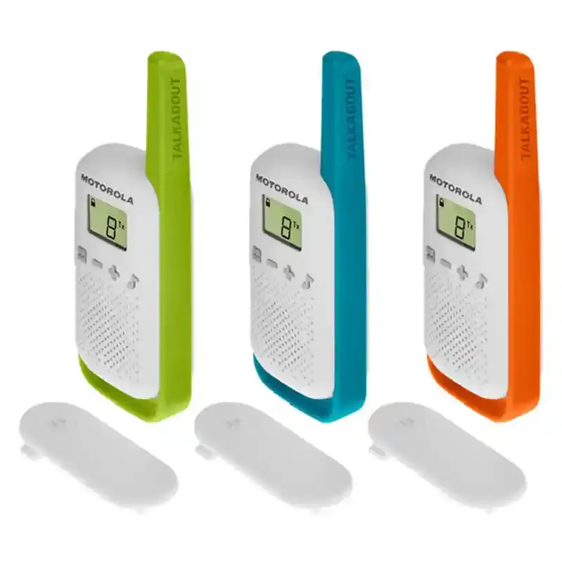 Talkie-Walkie Motorola T42 Multicolore (3 Pcs). SUPERDISCOUNT FRANCE