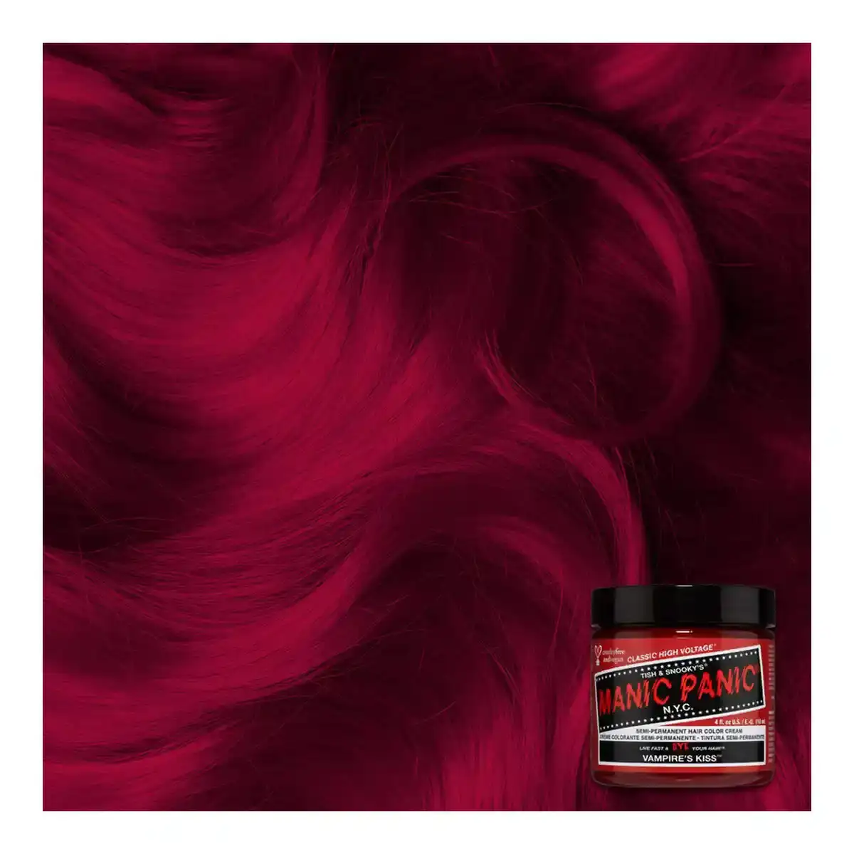 Teinture permanente classic manic panic vampire s kiss 118 ml _3325. DIAYTAR COTE D'IVOIRE - Où Choisir est une Célébration de l'Artisanat Local. Découvrez notre boutique en ligne et choisissez des produits qui incarnent la passion des artisans sénégalais.