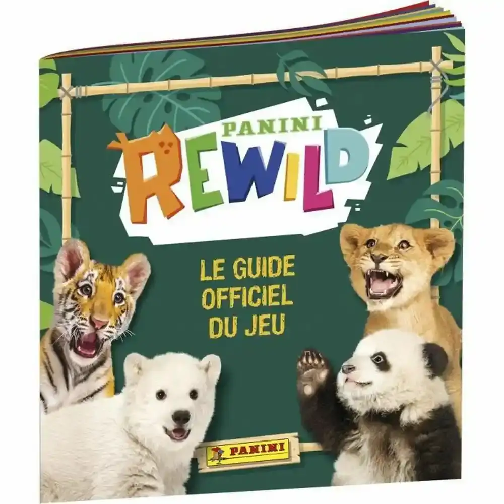 Album Panini REWILD TRADING CARDS (FR). SUPERDISCOUNT FRANCE