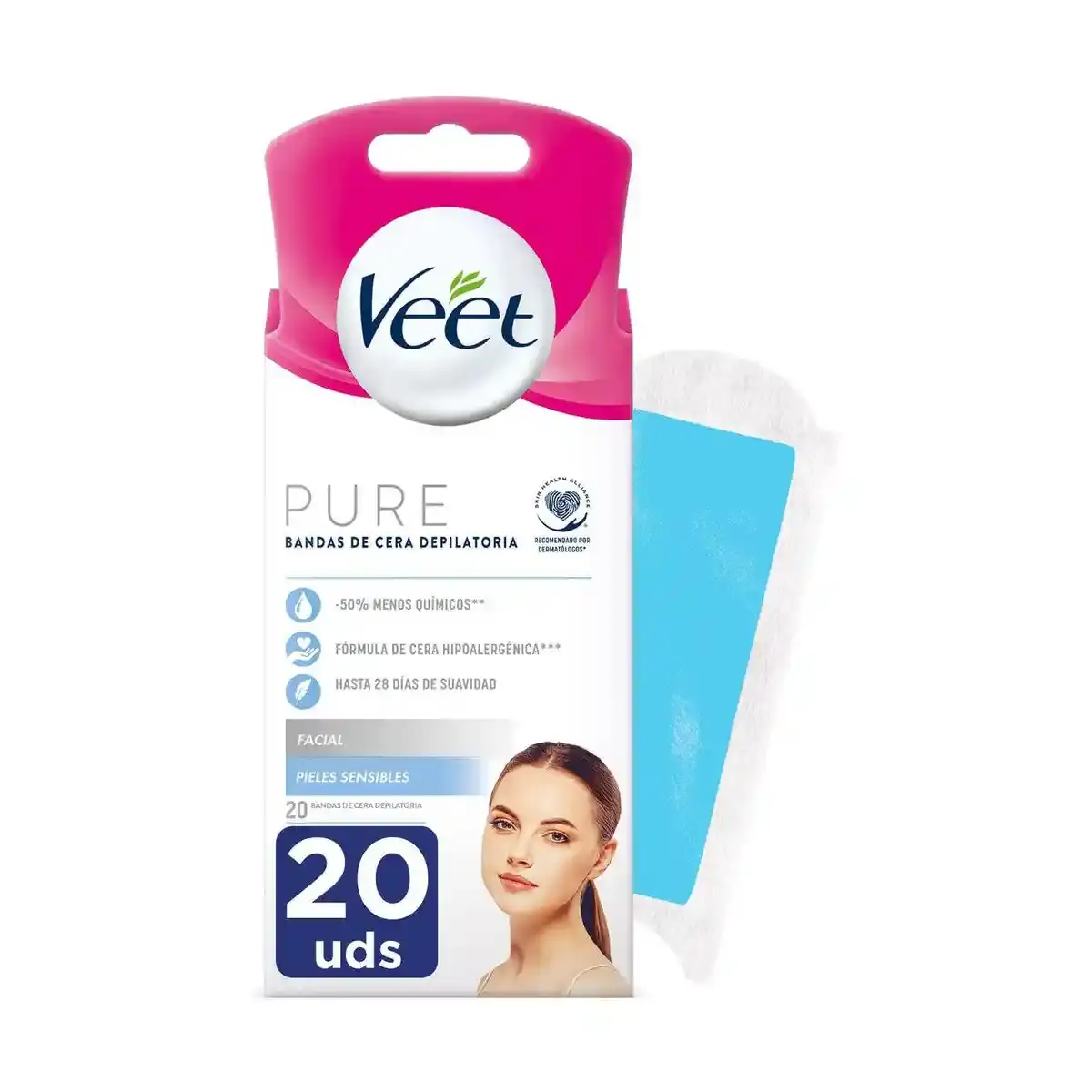 Bandes d epilation du visage veet peau sensible 20 unites_5807. DIAYTAR COTE D'IVOIRE - Votre Destination pour un Shopping Unique. Parcourez notre catalogue et trouvez des articles qui vous inspirent et vous édifient.