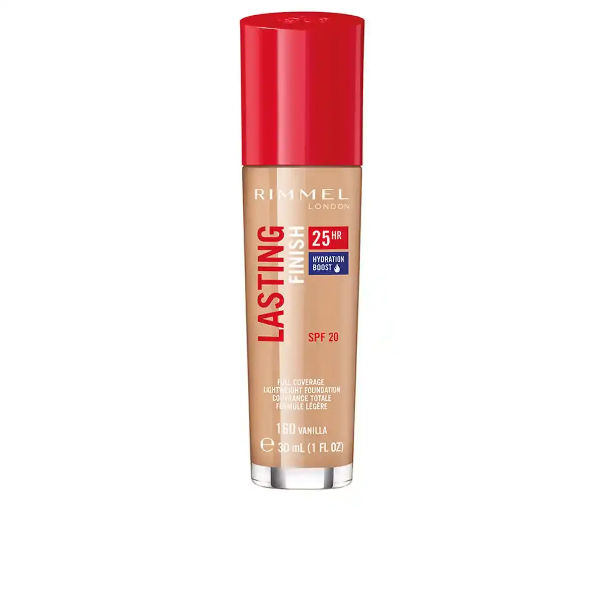 Base de maquillage liquide rimmel london lasting finish no 160 spf 20_9189. DIAYTAR COTE D'IVOIRE - Où l'Élégance Rencontre l'Authenticité. Naviguez à travers notre boutique en ligne et choisissez des produits qui incarnent le style et la tradition du Côte d'Ivoire.