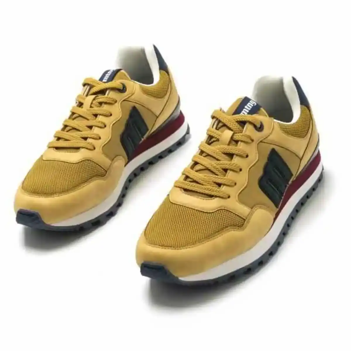 Baskets Homme Mustang FABLE 84711 C53988 Jaune. SUPERDISCOUNT FRANCE