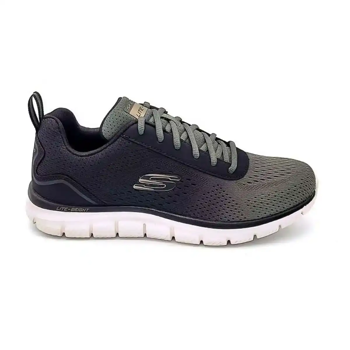Baskets Homme Skechers TRACK RIPKENT 232399 OLBK Vert. SUPERDISCOUNT FRANCE