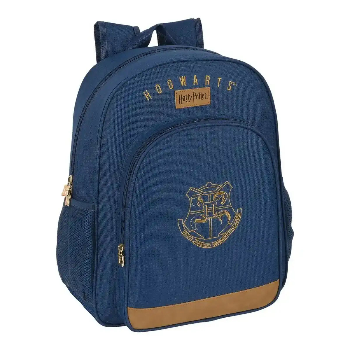 Cartable Harry Potter Magical Marron Bleu Marine (32 x 38 x 12 cm). SUPERDISCOUNT FRANCE