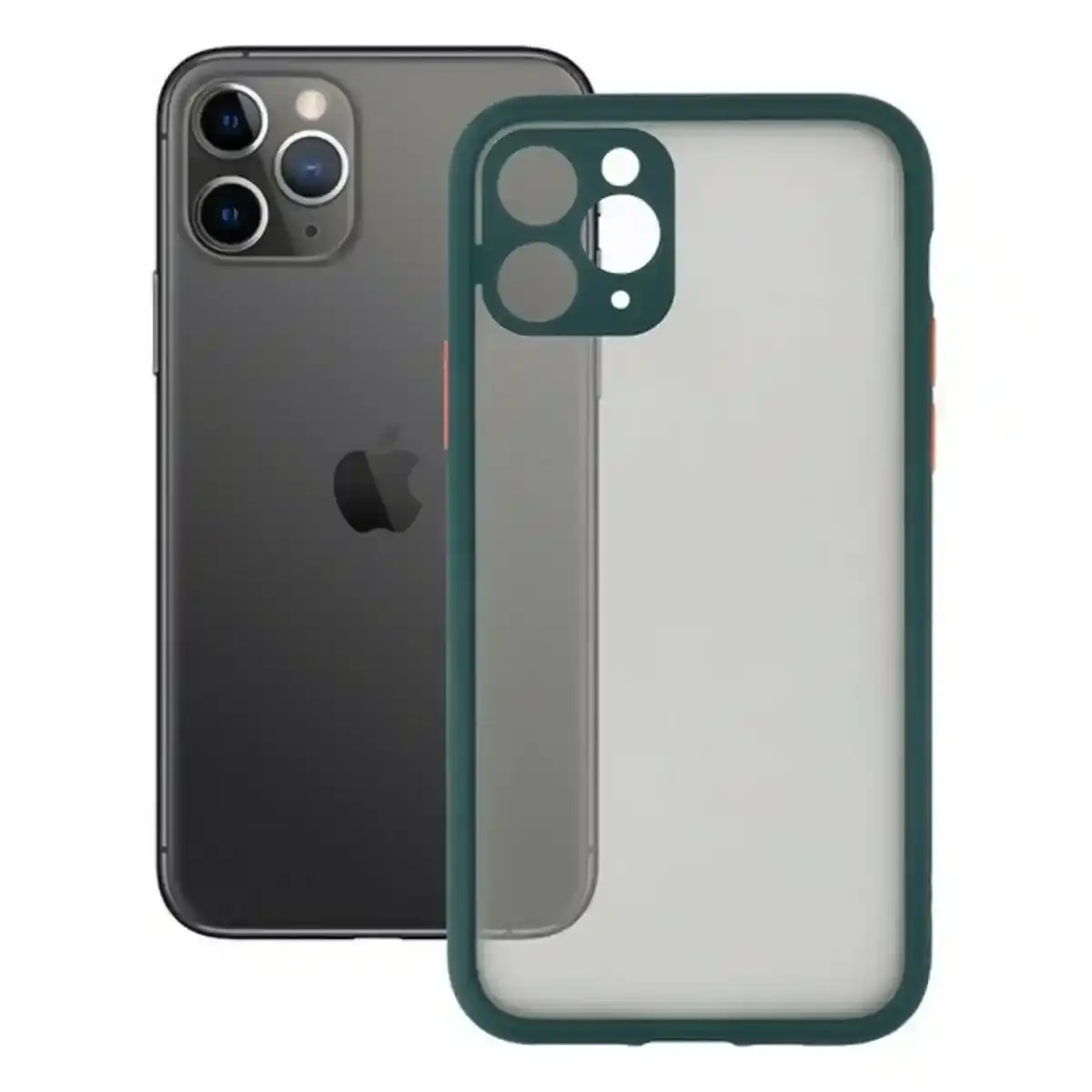 Coque iphone 11 ksix duo soft vert_4881. DIAYTAR COTE D'IVOIRE - L'Art de Vivre l'Élégance Accessible. Parcourez notre gamme variée et choisissez des produits qui ajoutent une touche de sophistication à votre style.